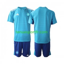 Kit Enfant Maillot Domicile Allemagne Gardien World Cup 2022 à Manches Courtes