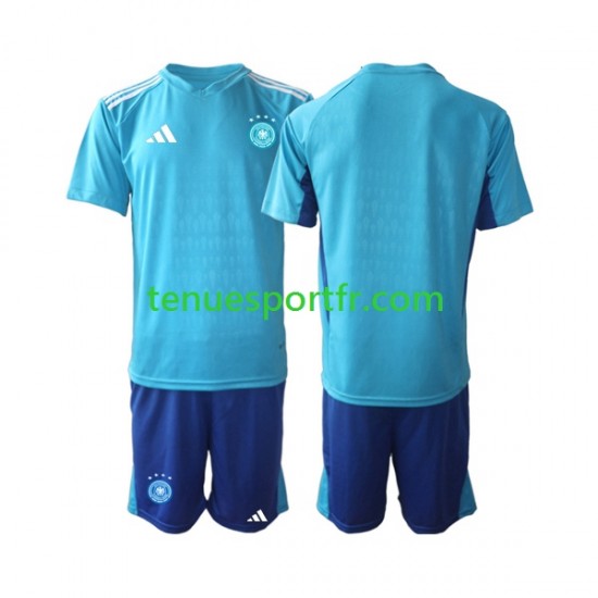 Kit Enfant Maillot Domicile Allemagne Gardien World Cup 2022 à Manches Courtes