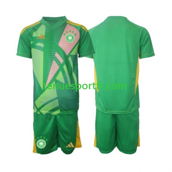 Kit Enfant Maillot Troisième Allemagne Gardien 2024-2025 à Manches Courtes