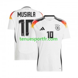 Homme Maillot Domicile Allemagne Jamal Musiala 10 Euro 2024 à Manches Courtes