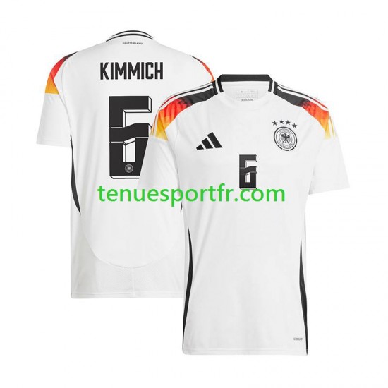 Homme Maillot Domicile Allemagne Joshua Kimmich 6 Euro 2024 à Manches Courtes