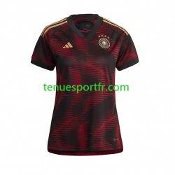 Femme Maillot Extérieur Allemagne World Cup 2022 à Manches Courtes