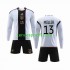 Kit Enfant Maillot Domicile Allemagne MULLER 13 World Cup 2022 à Manches Longues