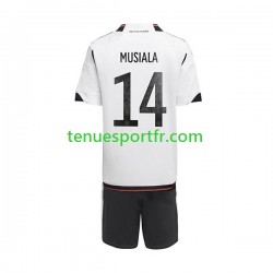 Kit Enfant Maillot Domicile Allemagne Musiala 14 World Cup 2022 à Manches Courtes