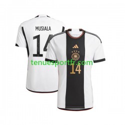 Homme Maillot Domicile Allemagne Musiala 14 World Cup 2022 à Manches Courtes