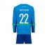 Kit Enfant Maillot Domicile Allemagne Gardien ter Stegen 22 World Cup 2022 à Manches Longues