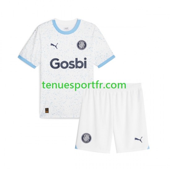 Kit Enfant Maillot Extérieur Girona 2023-2024 à Manches Courtes