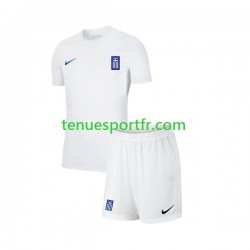 Kit Enfant Maillot Extérieur Grèce 2022-2023 à Manches Courtes