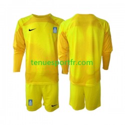 Kit Enfant Maillot Domicile Grèce Gardien 2023 à Manches Longues