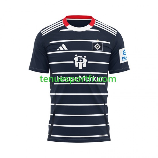 Homme Maillot Extérieur Hamburger SV 2024-2025 à Manches Courtes