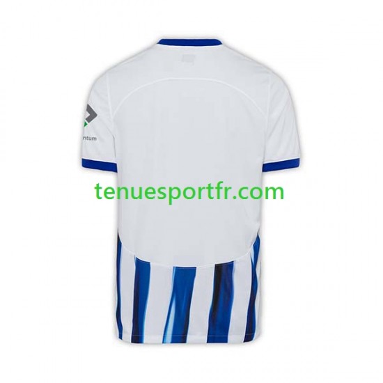 Homme Maillot Domicile Hertha BSC 2023-2024 à Manches Courtes