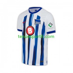 Homme Maillot Domicile Hertha BSC 2023-2024 à Manches Courtes