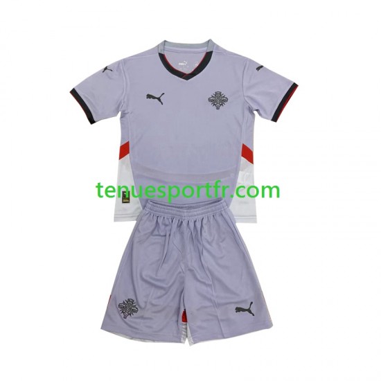 Kit Enfant Maillot Extérieur Islande 2024 à Manches Courtes