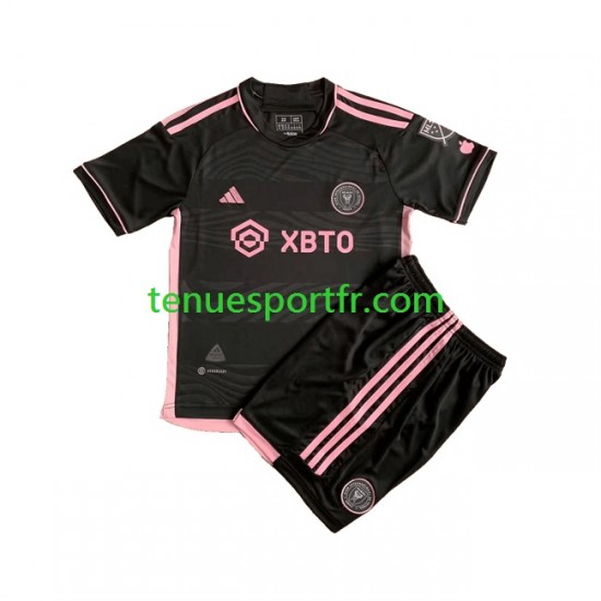 Kit Enfant Maillot Extérieur InterMiami 2023 à Manches Courtes