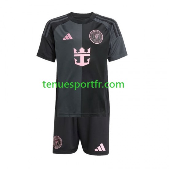 Kit Enfant Maillot Extérieur InterMiami 2024-2025 à Manches Courtes