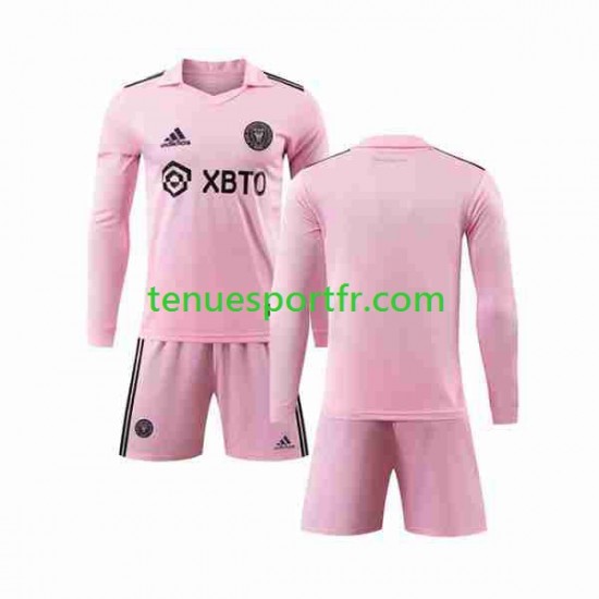 Kit Enfant Maillot Domicile InterMiami 2023-2024 à Manches Longues