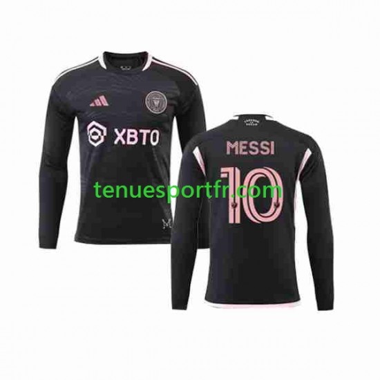 Homme Maillot Extérieur InterMiami Lionel Messi 10 2023-2024 à Manches Longues