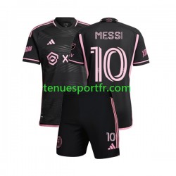 Kit Enfant Maillot Extérieur InterMiami Lionel Messi 10 2023 à Manches Courtes