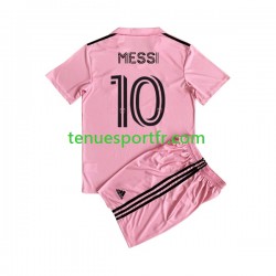 Kit Enfant Maillot Domicile InterMiami Lionel Messi 10 2023 à Manches Courtes