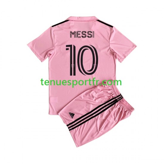 Kit Enfant Maillot Domicile InterMiami Lionel Messi 10 2023 à Manches Courtes