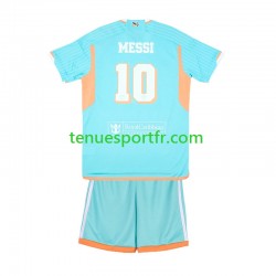 Kit Enfant Maillot Troisième InterMiami Lionel Messi 10 2024-2025 à Manches Courtes