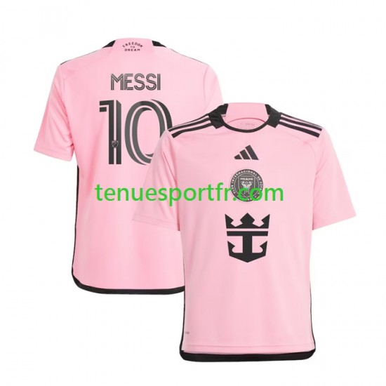 Homme Maillot Domicile InterMiami Lionel Messi 10 2024 à Manches Courtes