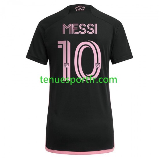 Femme Maillot Extérieur InterMiami Lionel Messi 10 2023 à Manches Courtes