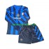 Kit Enfant Maillot Domicile Inter Milan 2024-2025 à Manches Longues