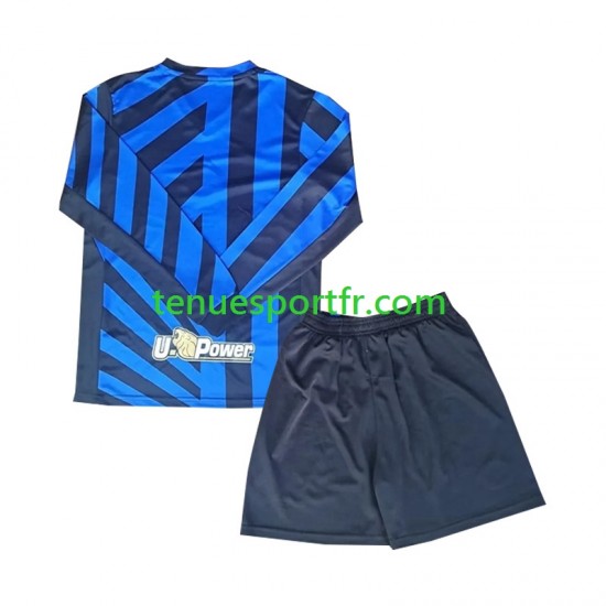 Kit Enfant Maillot Domicile Inter Milan 2024-2025 à Manches Longues