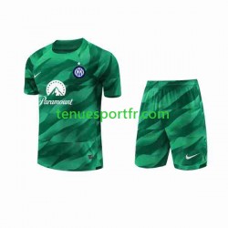 Kit Enfant Maillot Extérieur Inter Milan Gardien 2023-2024 à Manches Courtes