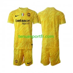 Kit Enfant Maillot Extérieur Inter Milan Gardien 2024-2025 à Manches Courtes