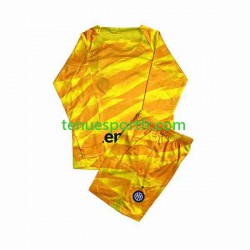 Kit Enfant Maillot Domicile Inter Milan Gardien 2023-2024 à Manches Longues