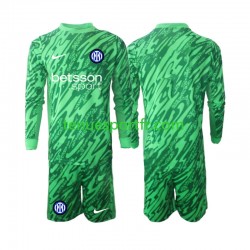 Kit Enfant Maillot Domicile Inter Milan Gardien 2024-2025 à Manches Longues