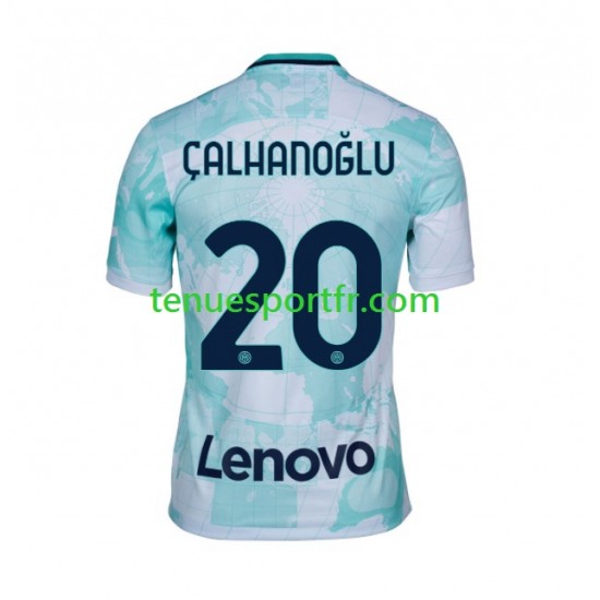 Homme Maillot Extérieur Inter Milan Hakan Calhanoglu 20 2022-2023 à Manches Courtes
