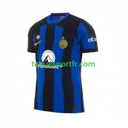 Homme Maillot Domicile Inter Milan 2023-2024 à Manches Courtes