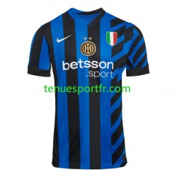Homme Maillot Domicile Inter Milan 2024-2025 à Manches Courtes