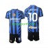 Kit Enfant Maillot Domicile Inter Milan Lautaro 10 2024-2025 à Manches Courtes