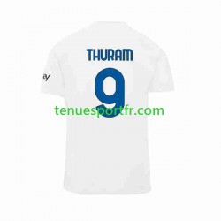 Homme Maillot Extérieur Inter Milan Marcus Thuram 9 2023-2024 à Manches Courtes