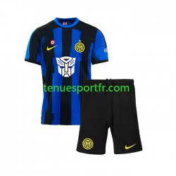 Kit Enfant Maillot Domicile Inter Milan Transformers 2023-2024 à Manches Courtes