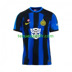 Homme Maillot Domicile Inter Milan Transformers 2023-2024 à Manches Courtes