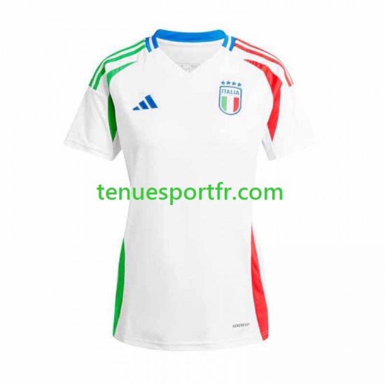 Femme Maillot Extérieur Italie Euro 2024 à Manches Courtes