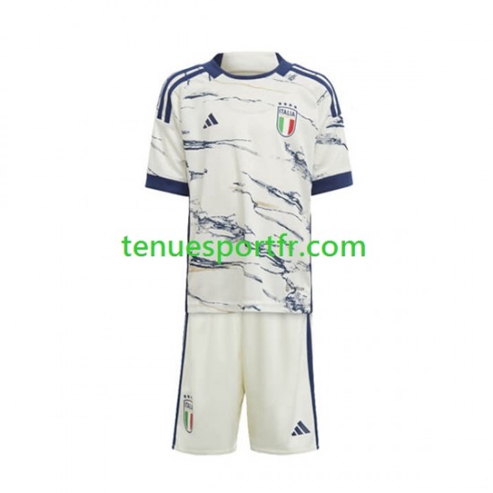 Kit Enfant Maillot Extérieur Italie 2023 à Manches Courtes
