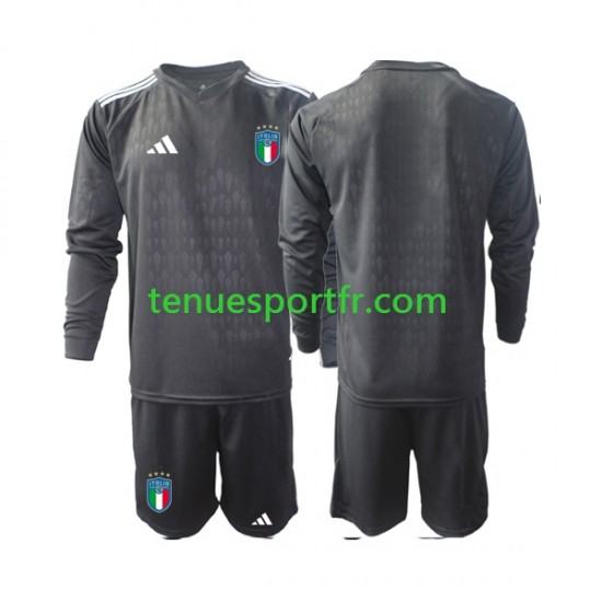 Kit Enfant Maillot Extérieur Italie Gardien 2023 à Manches Longues