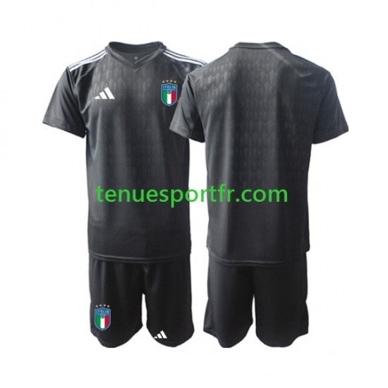Kit Enfant Maillot Extérieur Italie Gardien 2023 à Manches Courtes