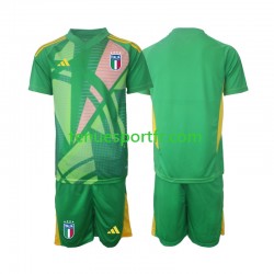 Kit Enfant Maillot Extérieur Italie Gardien Euro 2024 à Manches Courtes