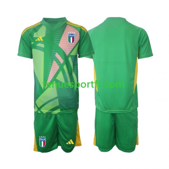 Kit Enfant Maillot Extérieur Italie Gardien Euro 2024 à Manches Courtes