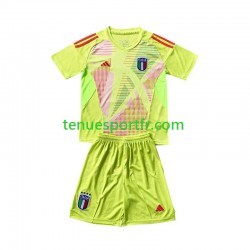 Kit Enfant Maillot Domicile Italie Gardien Euro 2024 à Manches Courtes