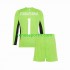 Kit Enfant Maillot Domicile Italie Gardien Donnarumma 1 2023 à Manches Longues