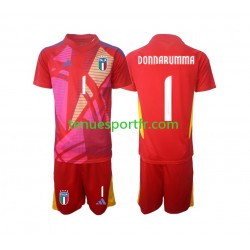 Kit Enfant Maillot Troisième Italie Gardien Donnarumma 1 Euro 2024 à Manches Courtes
