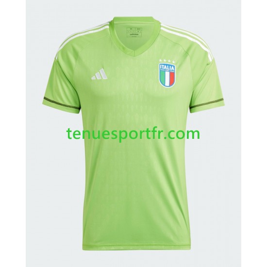 Domicile Italie Gardien Football Jersey 2023 Mens à Manches Courtes